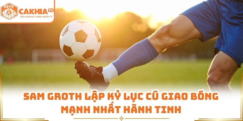 Cú giao bóng mạnh nhất hành tinh – khoảnh khắc bùng nổ tốc độ làm chao đảo mọi mặt sân 2 Sam Groth lập kỷ lục cú giao bóng mạnh nhất hành tinh
